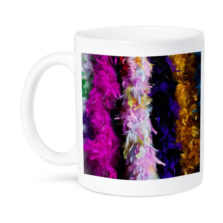 3dRose - Wholesale Coffee mug - 3dRose, Louisiana, New Orleans, feather boas - US19 WBI0173 - Walter Bibikow, Mug8