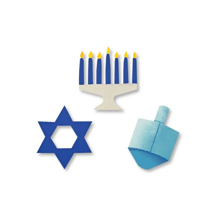 Hanukkah Magnets | Set of 3 for wholesale by Roeda Studio