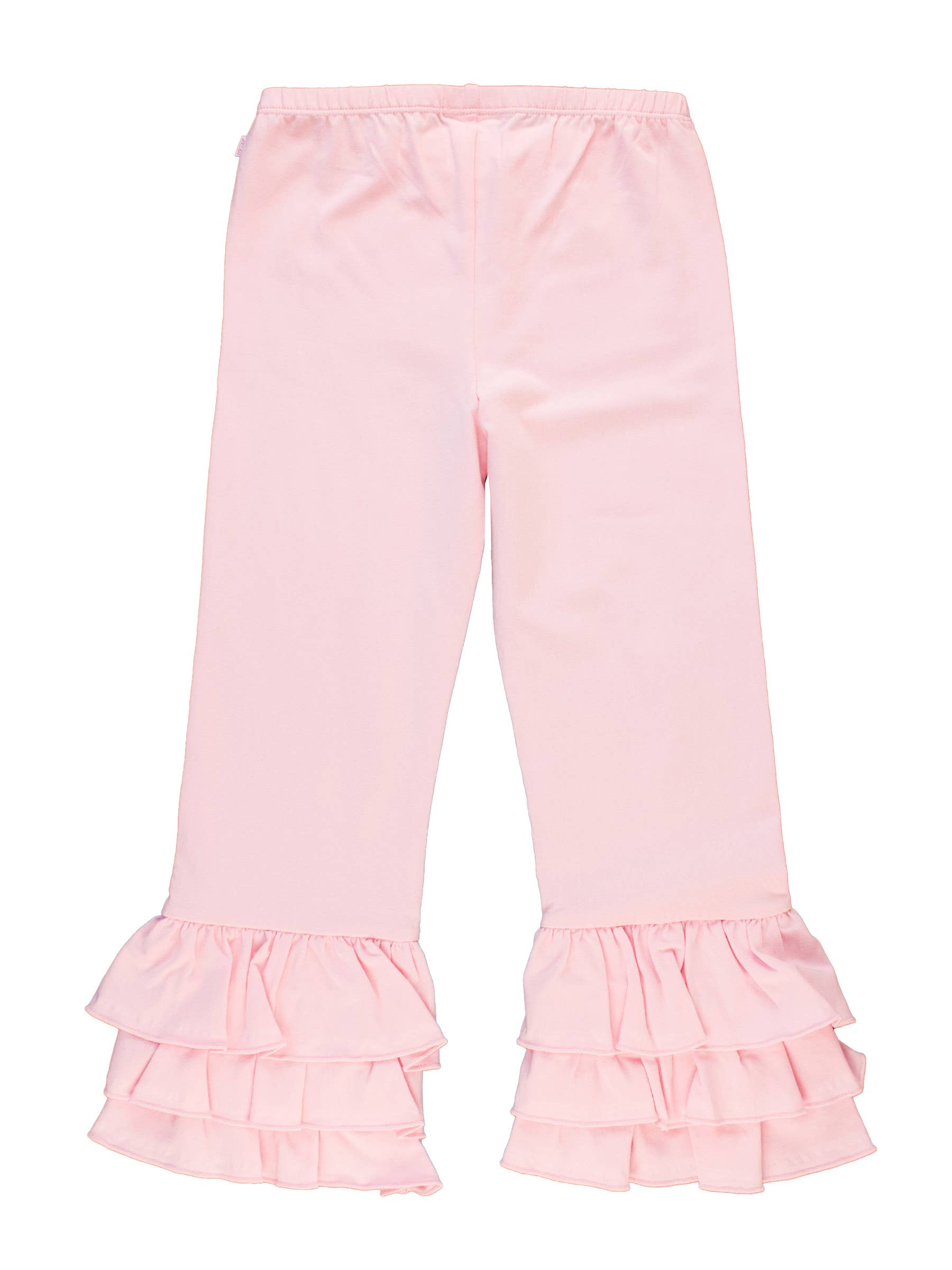 Girls Pink Ruffle Flare Pants for wholesale on Faire1
