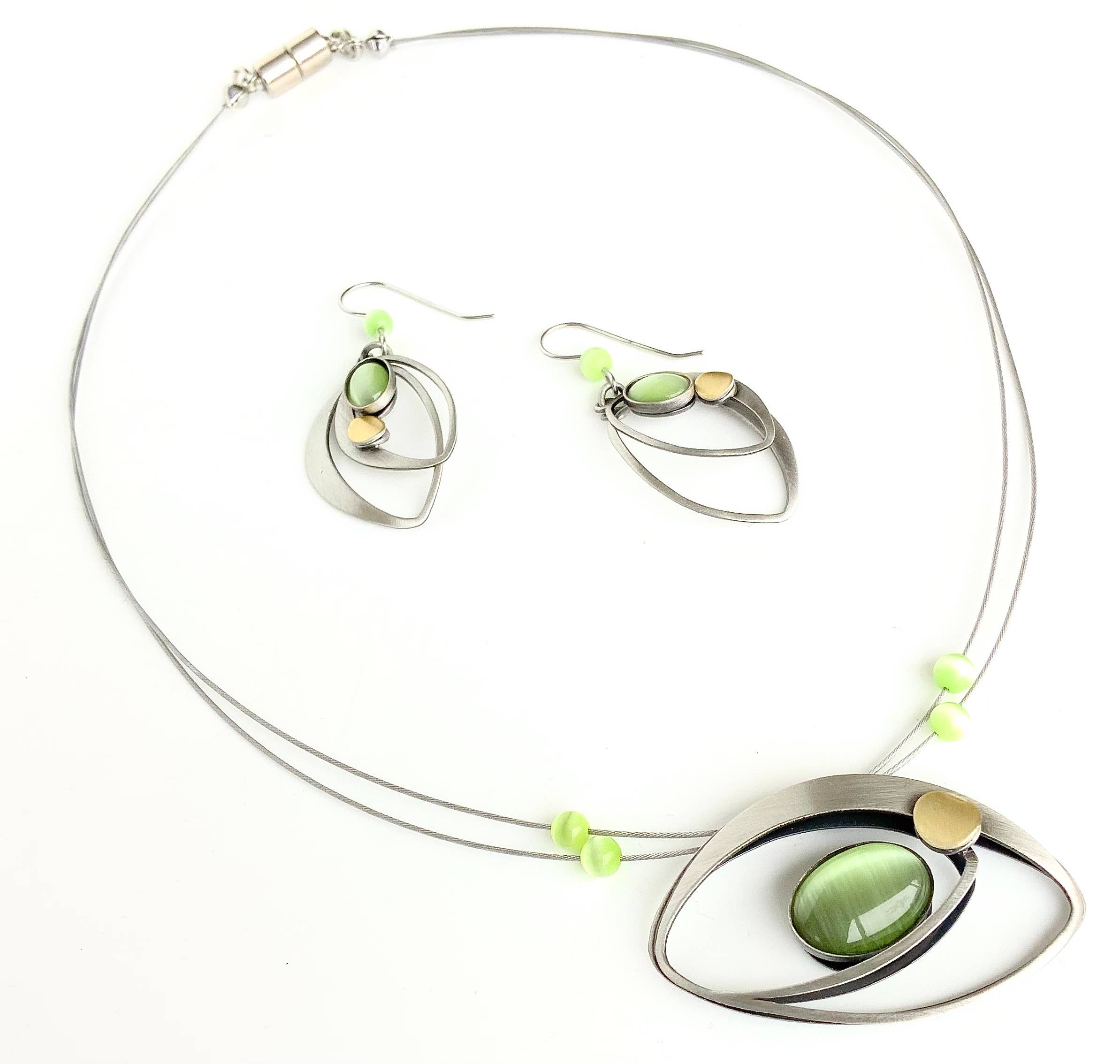 Christophe Poly / Crono Design - Vente Parures de bijoux - ENSEMBLES Préemballés (DFY1) - 6xColliers17'' & Ensembles d'Oreilles & Présentoirs Gratuits22