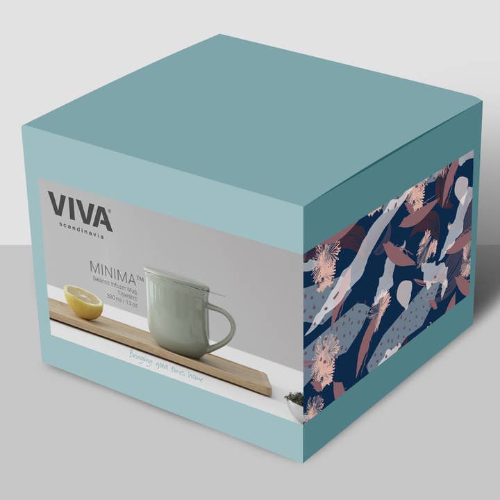 Viva | Espro | Liiton - Wholesale Coffee Mug - Minimaâ„¢ Eva Porcelain Mug w/ Loose Leaf Tea Infuser