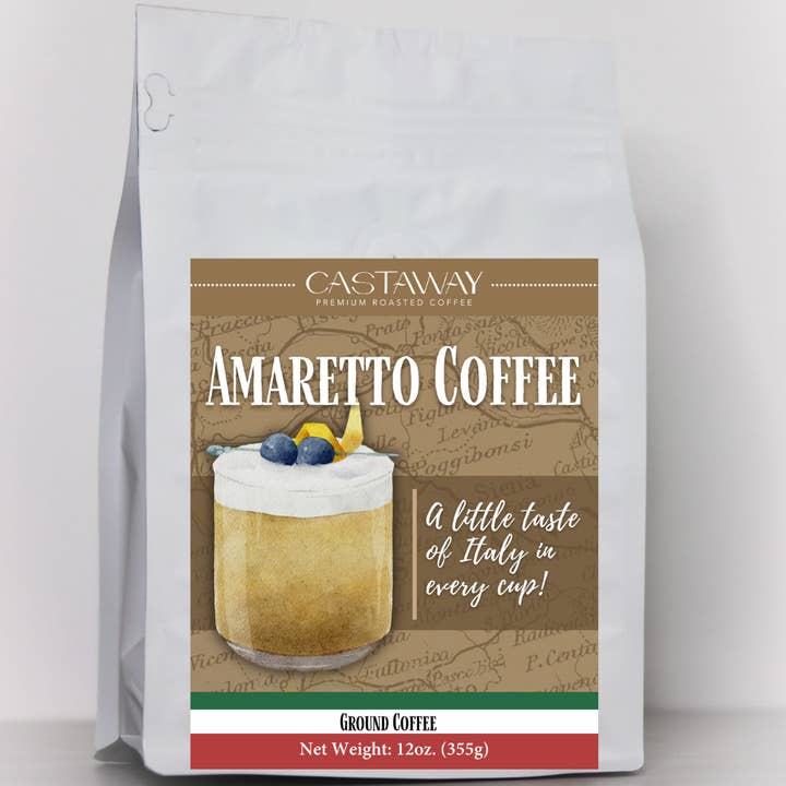 Amaretto Coffee for wholesale by Voyager Beverages