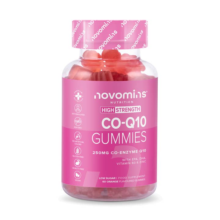 Co-Q10 Gummies for wholesale by Novomins Nutrition