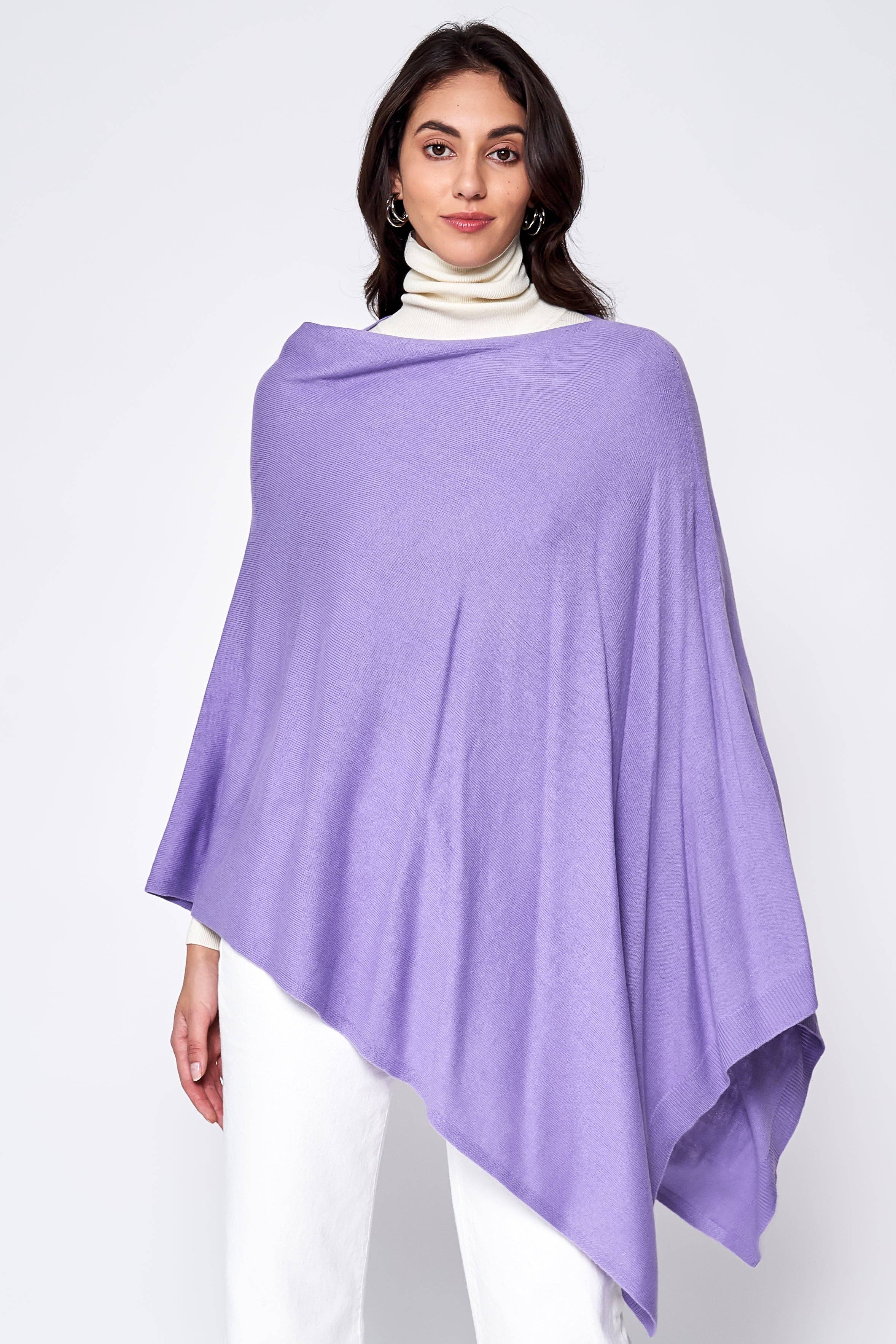 Do Everything In Love® - Wholesale Poncho - Women's - Solid Scarf Poncho21