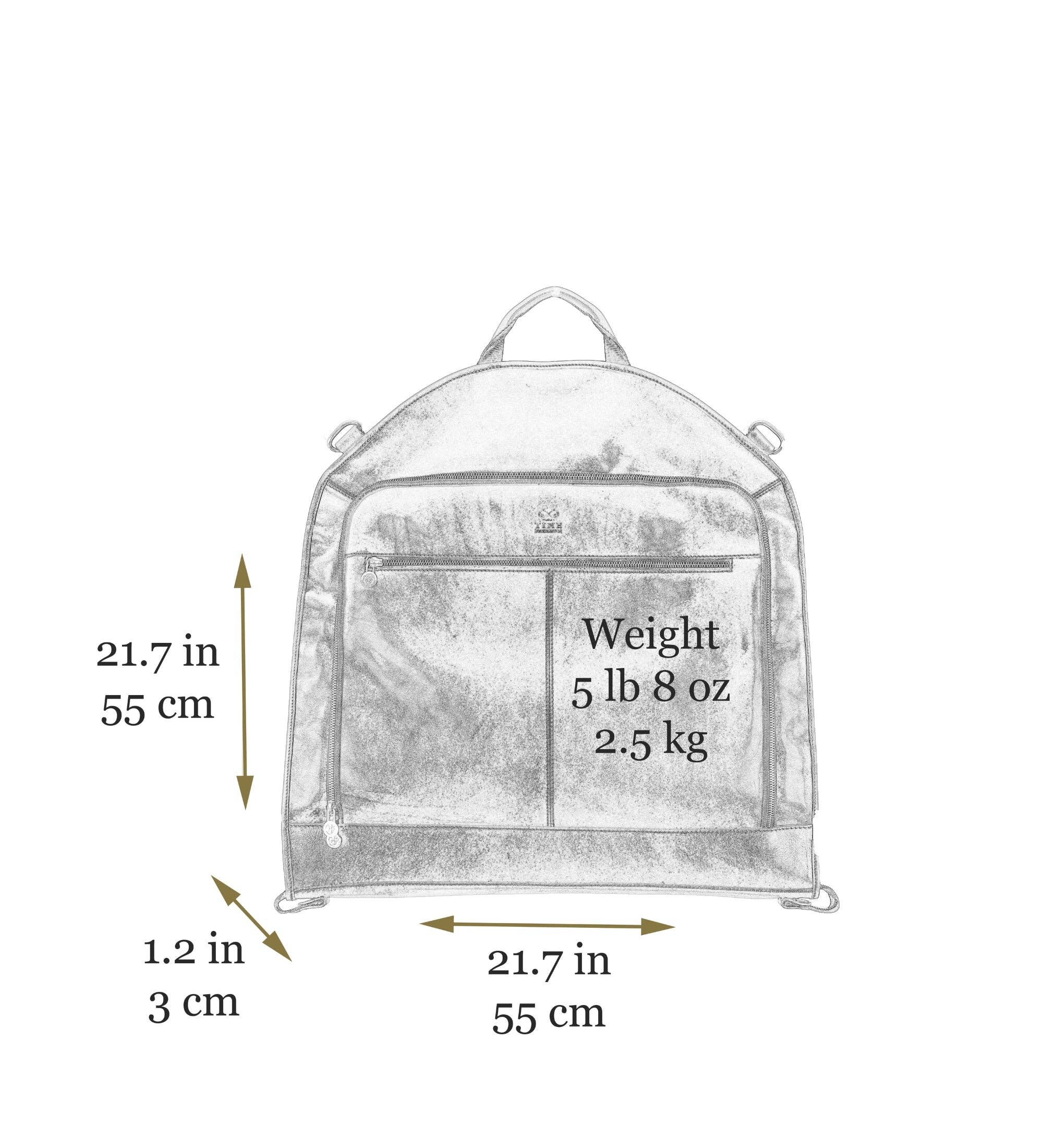 Time Resistance - Wholesale Garment Bag - Unisex - Leather Garment Bag - Travels with Charley10
