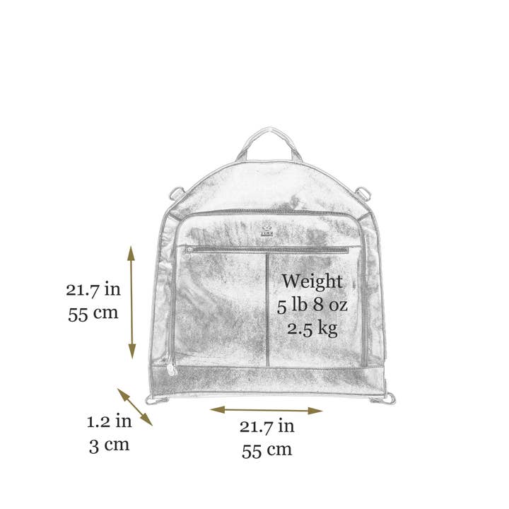 Time Resistance - Wholesale Garment Bag - Unisex - Leather Garment Bag - Travels with Charley10