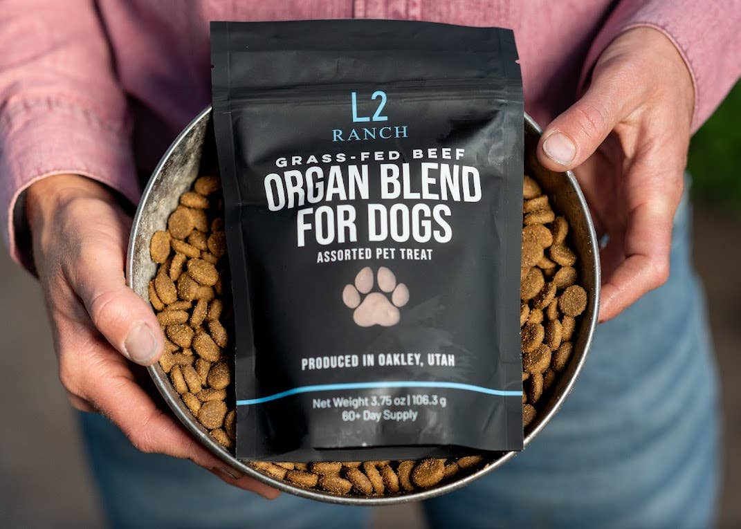 L2 Ranch - Wholesale Pet Supplement - Dog - 100% Grass-Fed Beef Organ Blend for Dogs