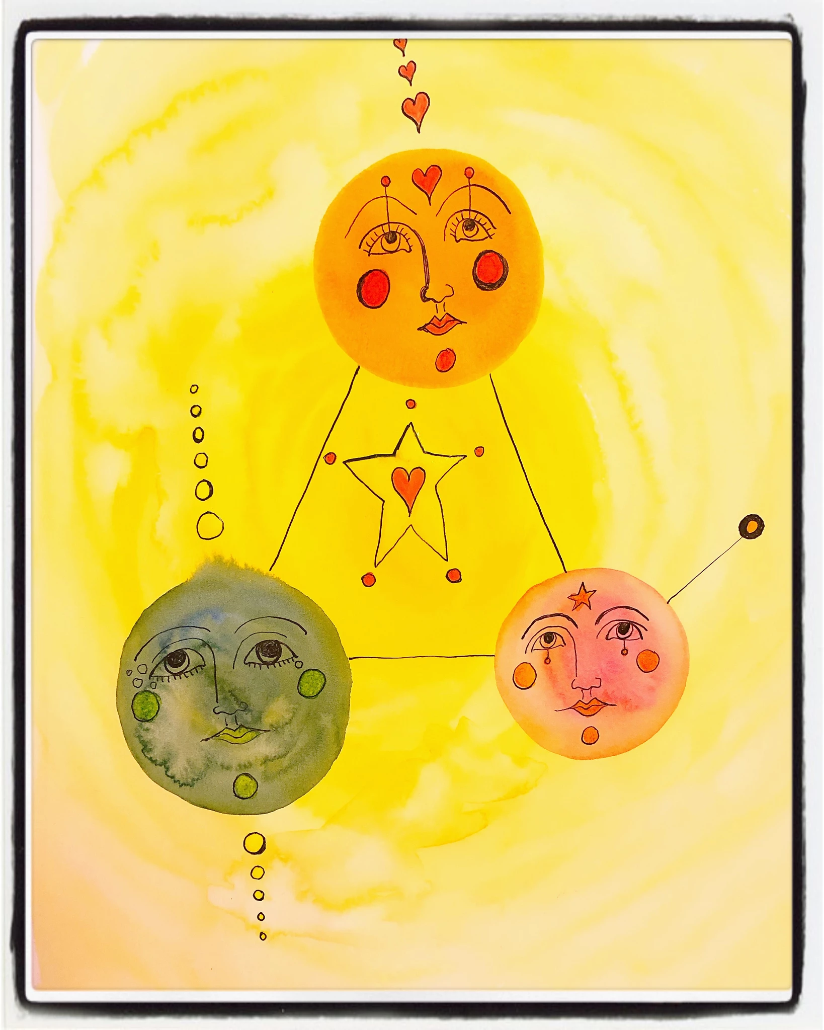 Shop Love Live Give - Wholesale Art Print - Past - Present - Future Velvet Fine Art Print 0