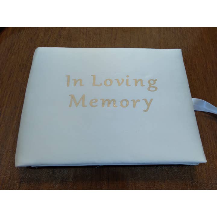 Condolence Guest Book for wholesale by Simply Charming