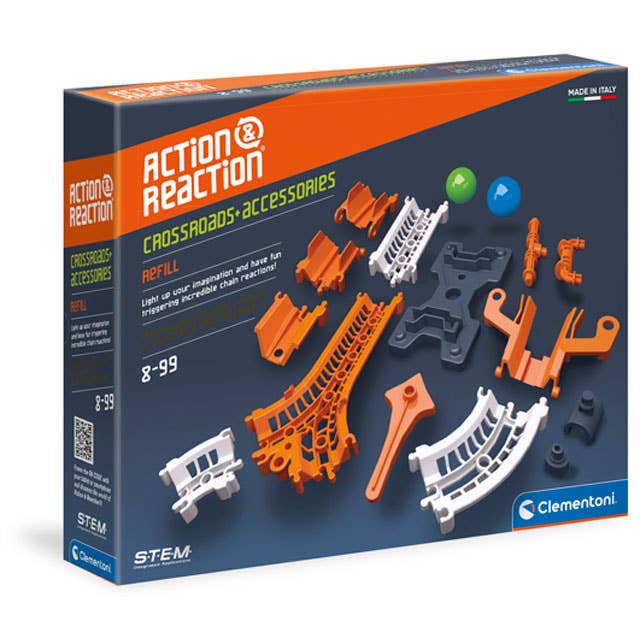 Creative Toy Company - Vente Lot de jouets – enfant - Ensemble d'accessoires Action & Reaction pour enfants avec Crossroads