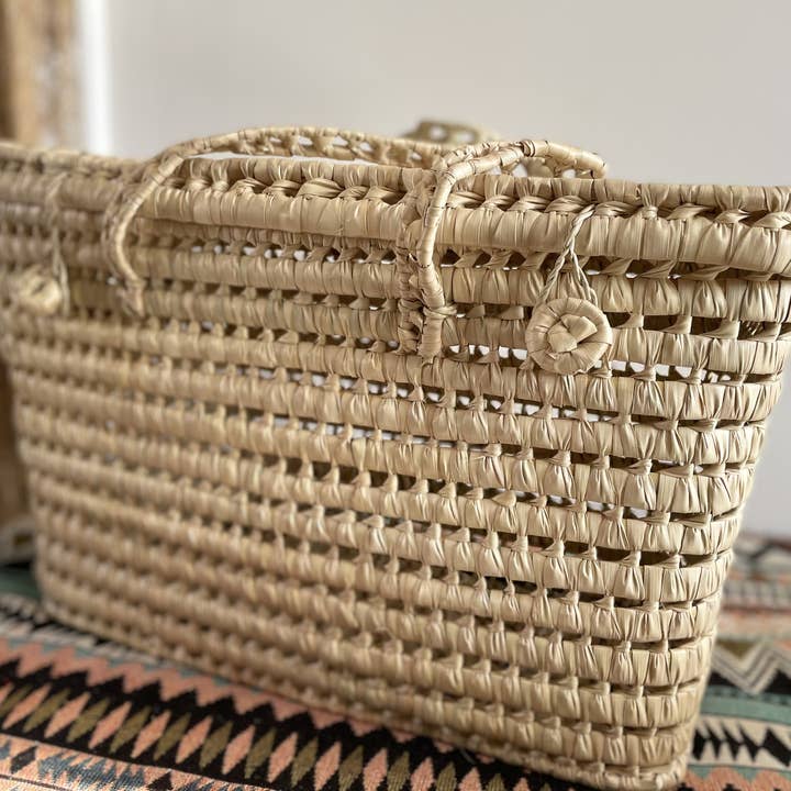 Tamegrouteshop - Wholesale Basket - Gevlochten marokkaanse mand2