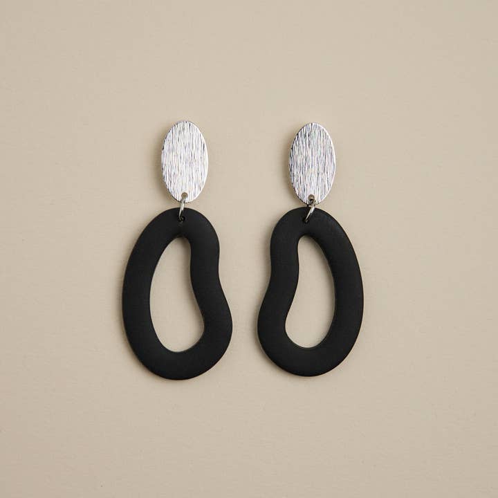 LYHO - Wholesale Hangende/ronde oorbellen - Maria | Handgemaakte kleien oorbellen | LYHO13