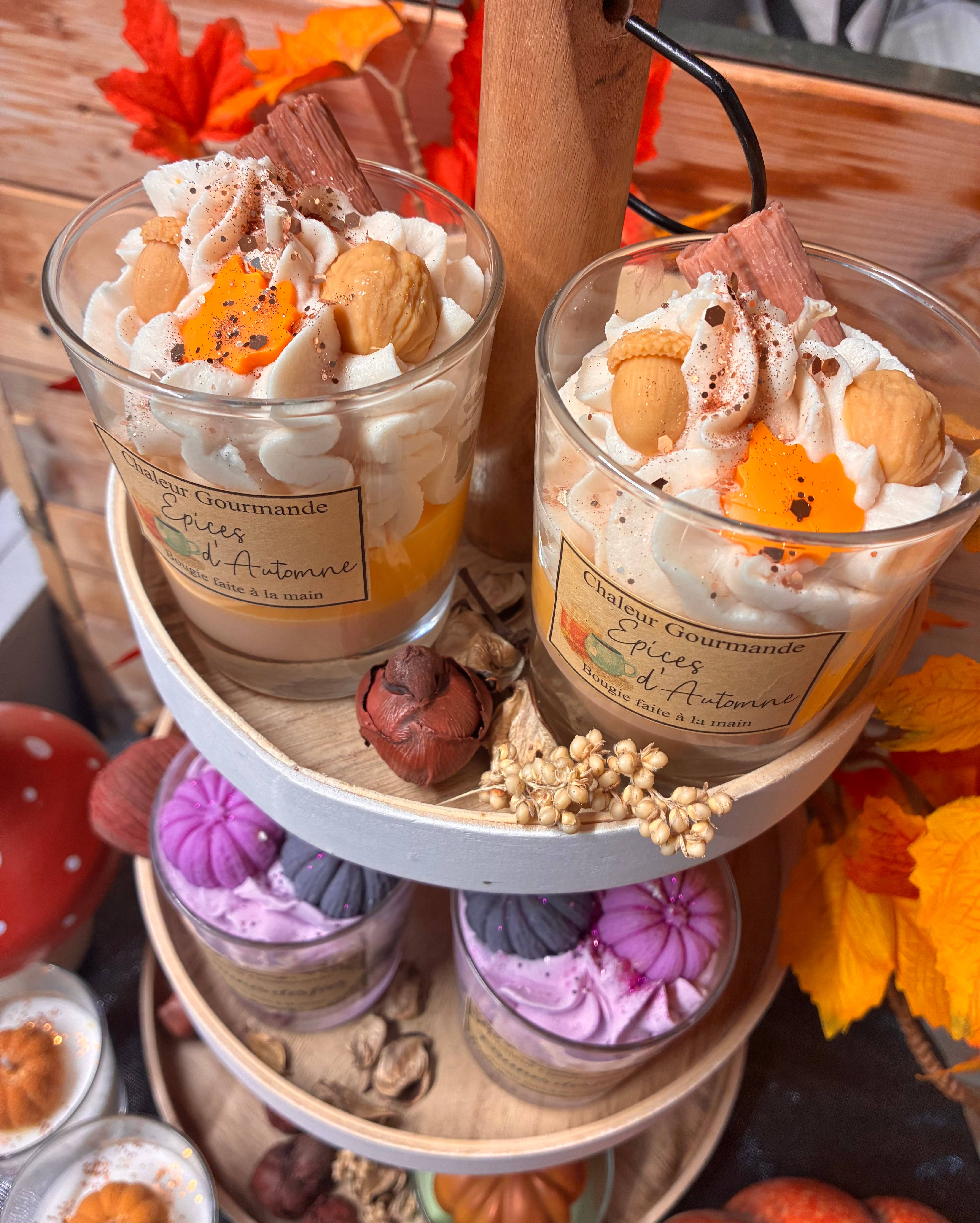 Chaleur Gourmande - Wholesale Novelty Candle - Halloween Autumn Candle Implantation Pack1