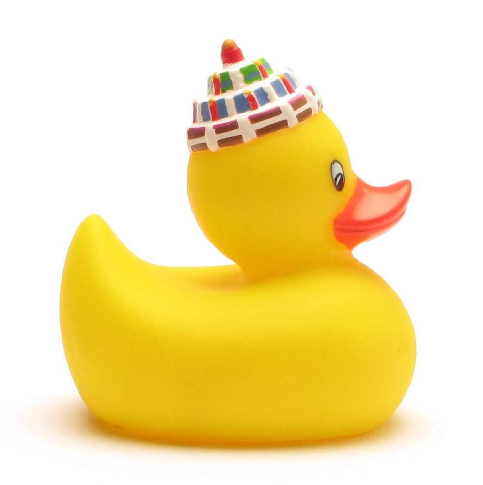 Duckshop - Wholesale Bath Toy - Baby - Happy Birthday rubber duck1