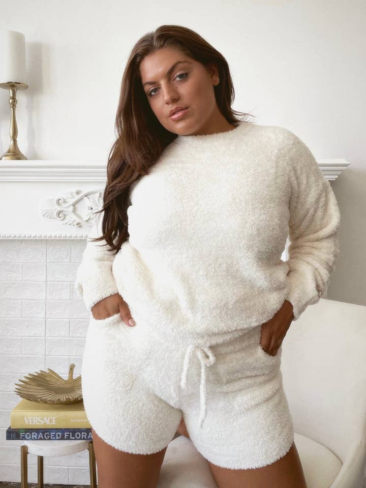 Unwind Pullover Ivory for wholesale by JMP The Label