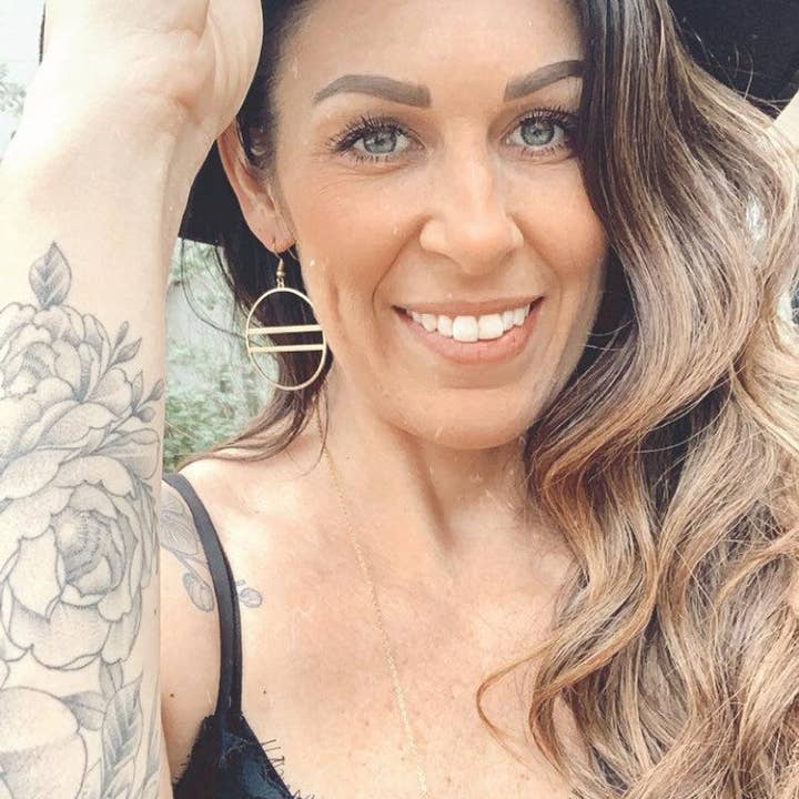 Boho Round Brass Hoop Earrings - Metal Collection for wholesale by Red Shed Designs