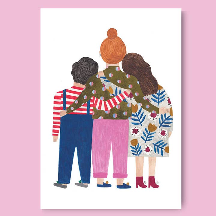 FRIENDS print for wholesale by Daria Solak Illustrations