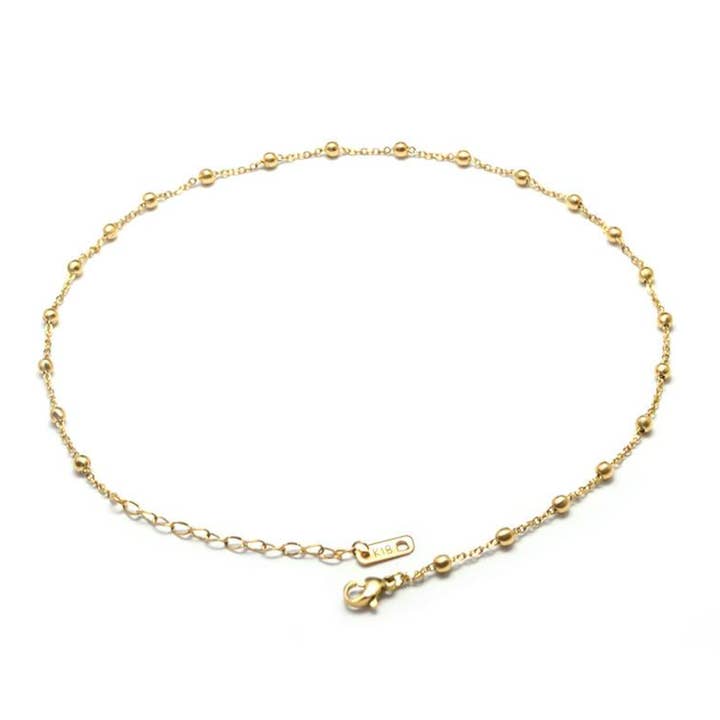 3Souls Company - Venta al por mayor Collares de cadenas y eslabones - Collar estilo gargantilla WS-Rohan con eslabones y cadena