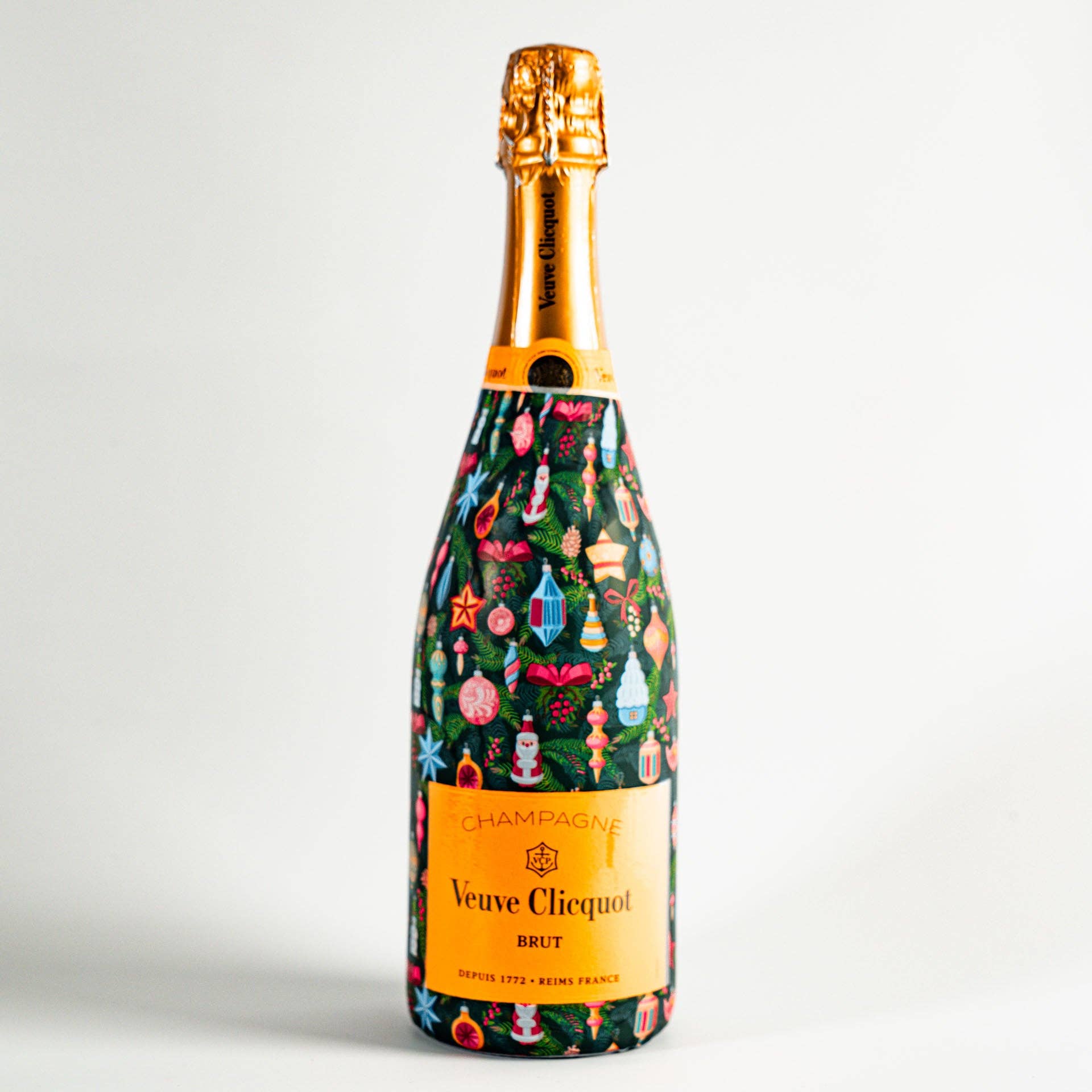 Beau Bottles - Wholesale Wine Gift Bag - Beau Bottles Ornament Wonderland - Champagne Collection0
