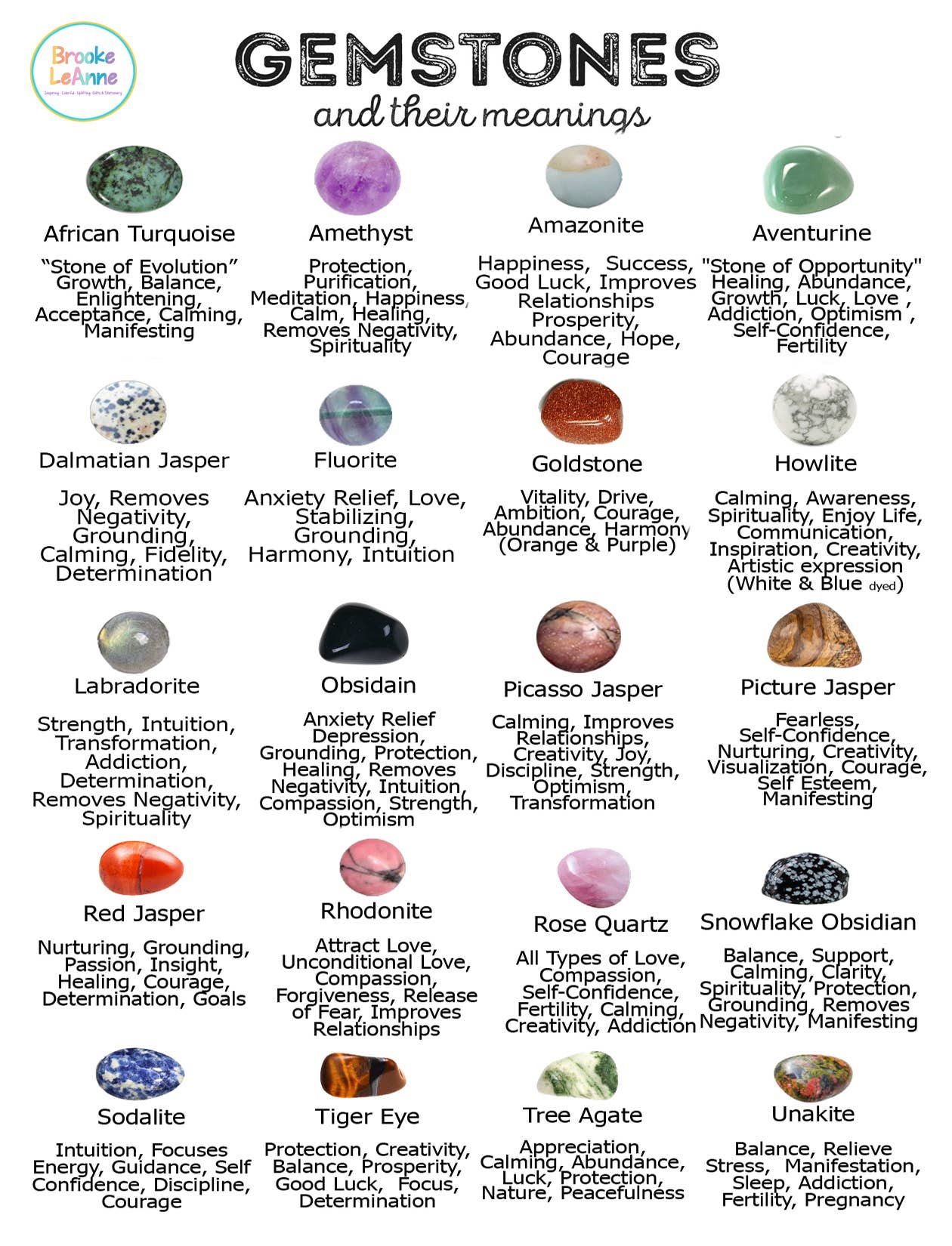 Brooke LeAnne - Wholesale Beaded Bracelet - Crystal Bracelet Gemstone 6mm7