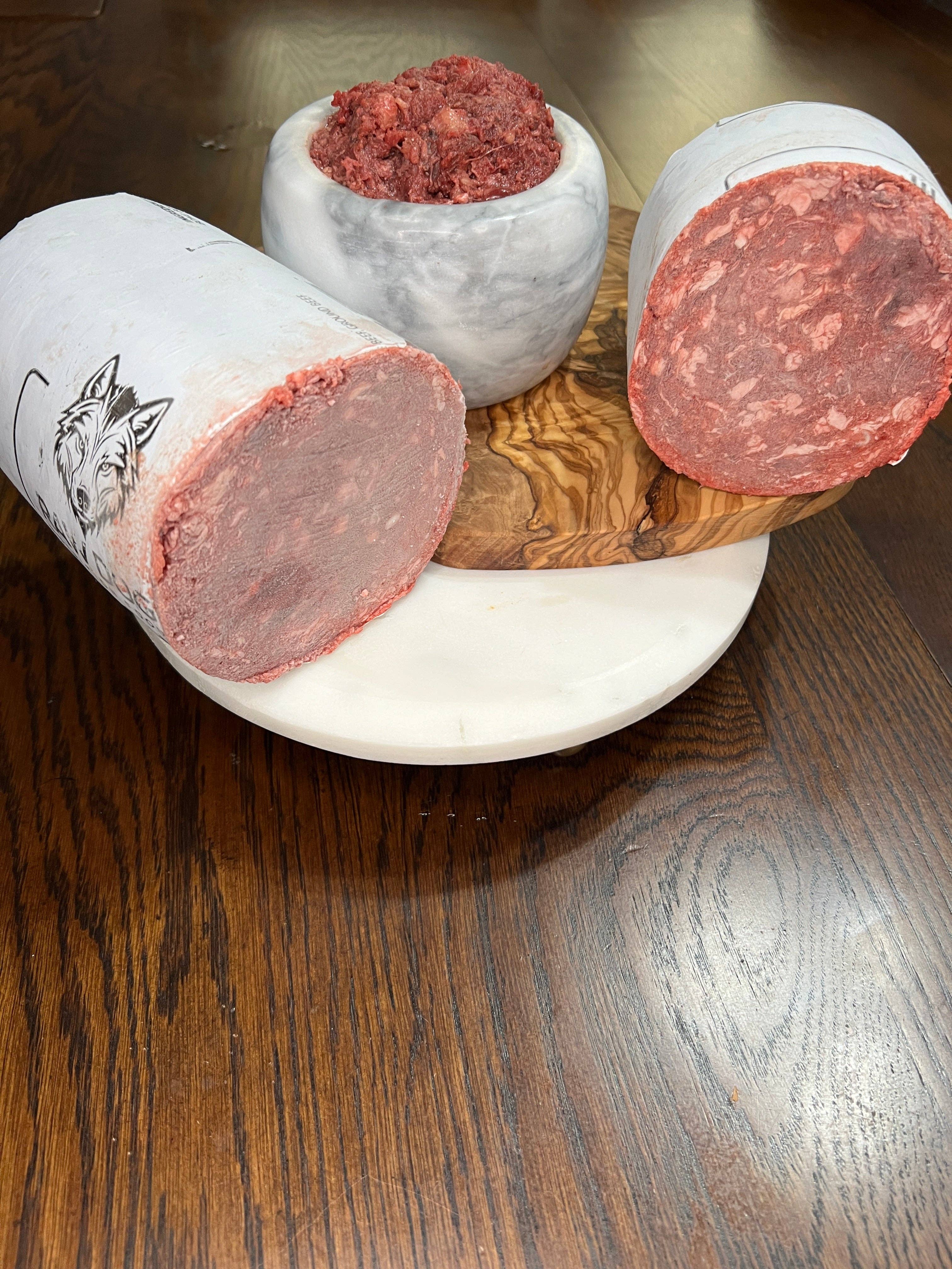 Raw Dog Nutrition Food - Wholesale Pet Food - Dog - 15lbs Beef & Bone Blend2