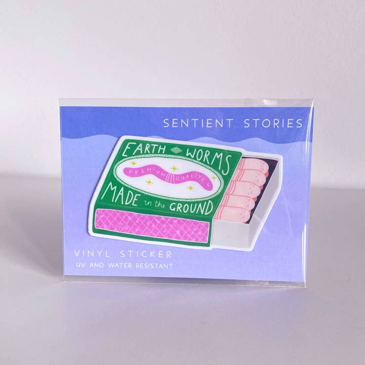 Sentient Stories - Wholesale Sticker - Vinyl Sticker - Made in the Ground1