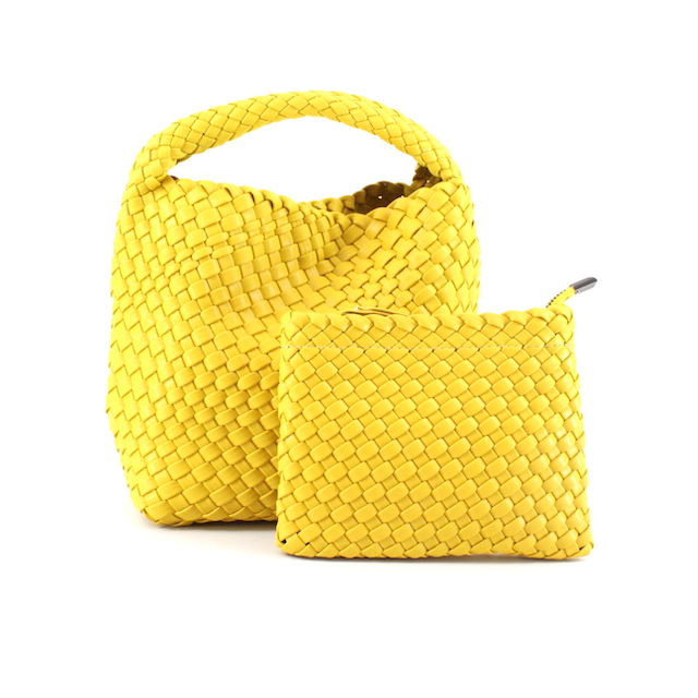 Pretty Persuasions - Vendita all'ingrosso Borsa a tracolla - Donna - Borsa a tracolla hobo in tessuto medio P24015 con custodia per cosmetici13