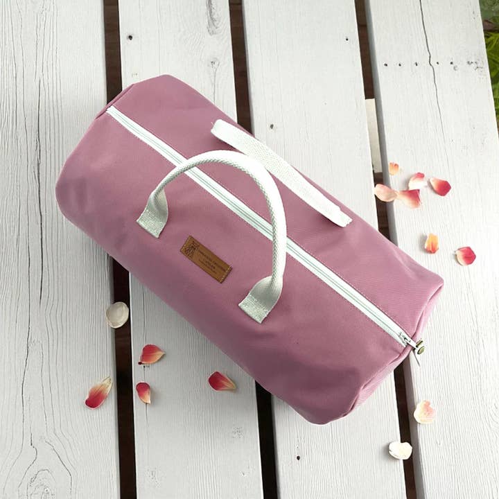 Emmanuel Création - Wholesale Weekender Bag - Women's - Duffle bag, "Brooklyn" powder pink2