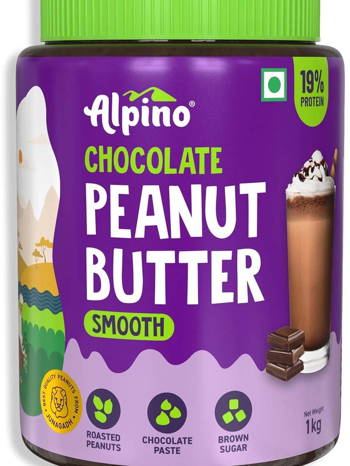 Alpino Chocolate Peanut Butter Smooth 1 KG for wholesale by Alpino