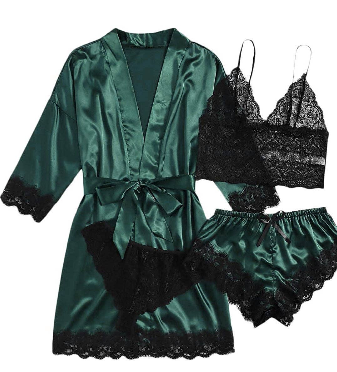 Blak Wardrob - Wholesale Lingerie Set - Women's - Women's Sexy Solid Color Lingeri11
