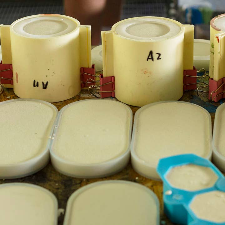 Tenn Prairie - Vente Plateaux décoratifs - Plateau bougie en béton – Base colorée pour présentation et décoration de bougie20