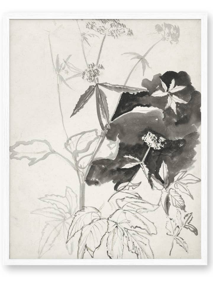 Vintage Flower Sketch for wholesale by Knot & Soul