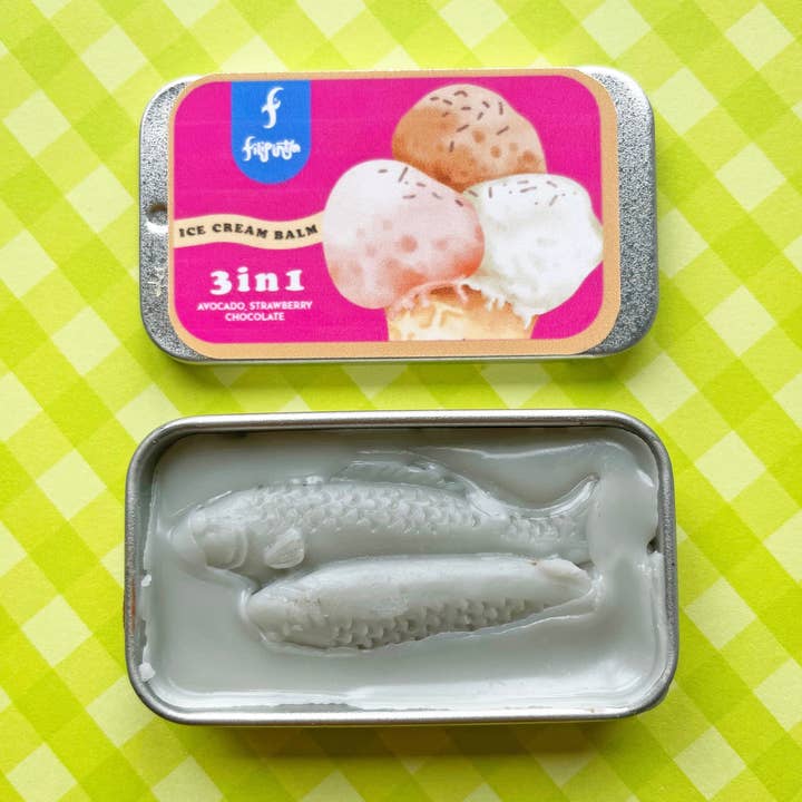 Fish Ice Cream Lip Balm - novelty makeup asian makeup for wholesale by Filipinta Beauty