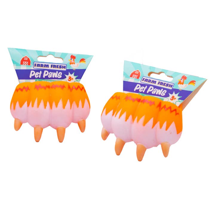 Toysmith - Wholesale Finger Puppet - Kids & Baby - Farm Fresh Fun Pet Paws, For Human Hands, Cat Or Dog Styles3