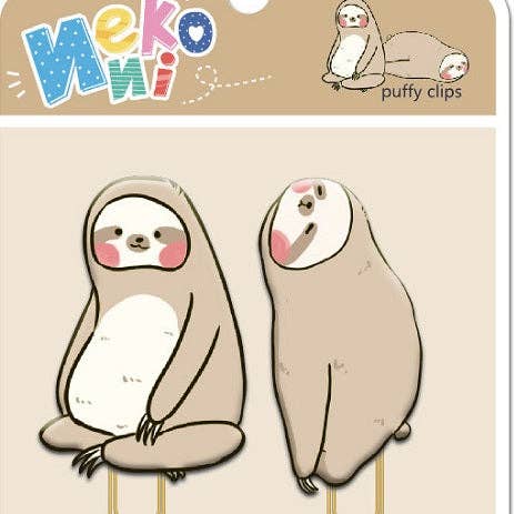 BCmini - Wholesale Paperclip - Sloth Clips-2 Styles