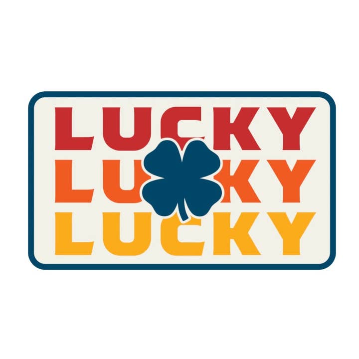 Lucky Chuck – Emblema por atacado – Trio da Marinha da Sorte Emblema Termocolante