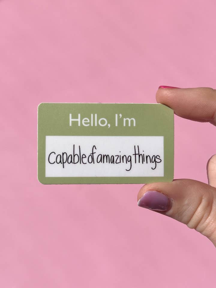 Adesivo capaz de coisas incríveis por atacado de Uplifter Sticker