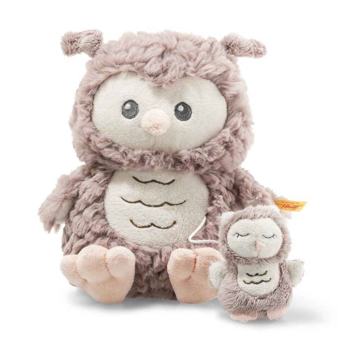 Steiff - Wholesale Stuffed/Plush Toy - Kids & Baby - Ollie Owl Baby Toy Music Box, 8 Inches