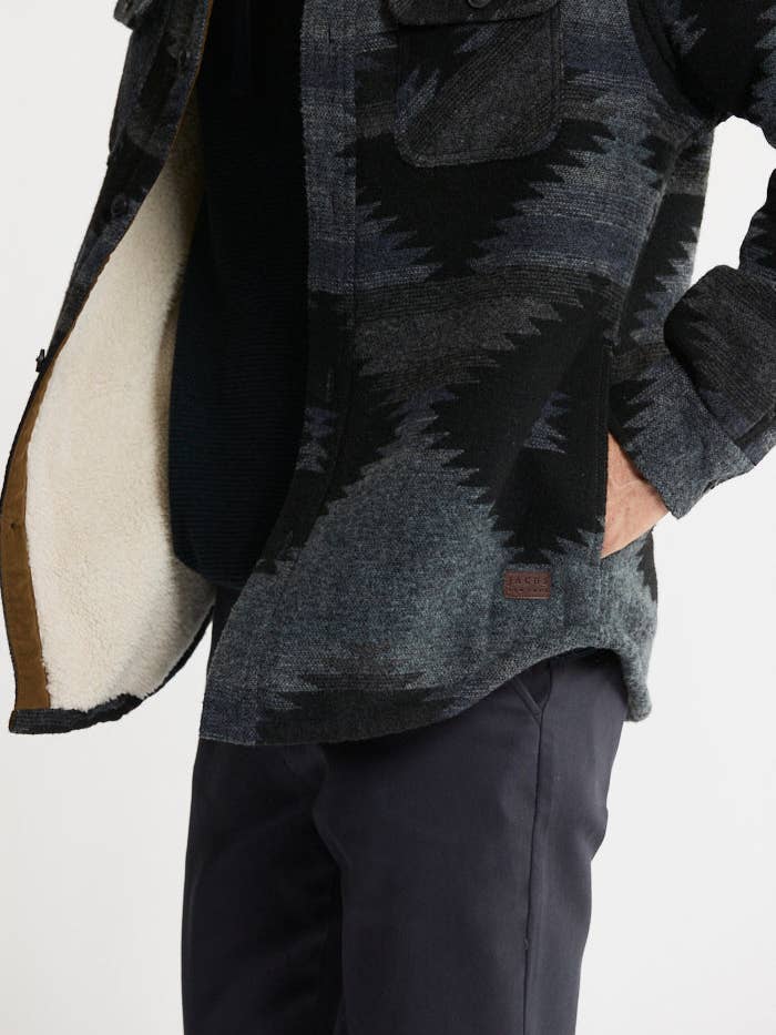 JACHS NY - Wholesale Jacket - Men's - Sherpa Lined Wool Jacket27