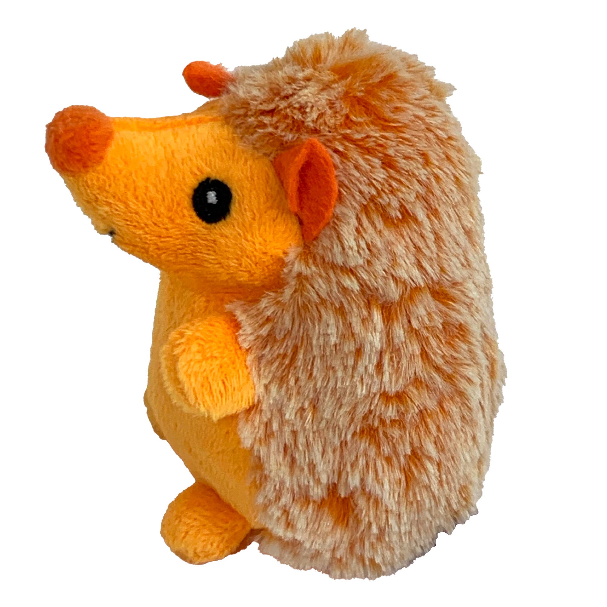Pet Palette Distribution - Wholesale Pet Plush Toy - Dog - Multipet Minipet Hedgehog Plush Dog Toy Assorted Colors 4"4