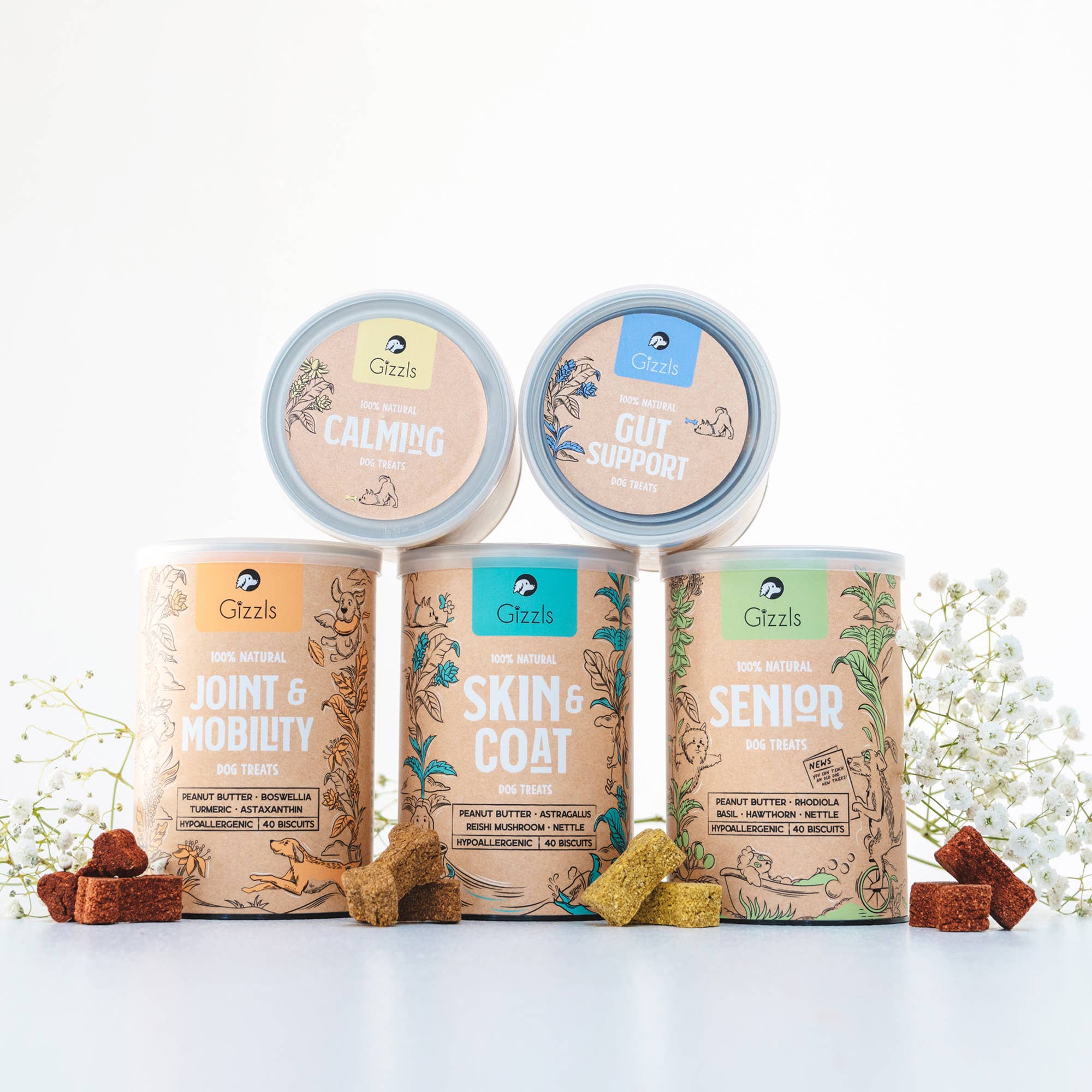 Gizzls – Engroshandel Godbid - Hund – Gizzls 100% naturlige hundegodbidder til seniorer7