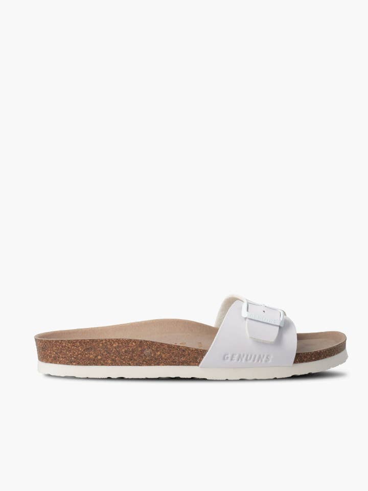 GENUINS - Wholesale Sandals - Women's - TORONTO VEGAN WHITE