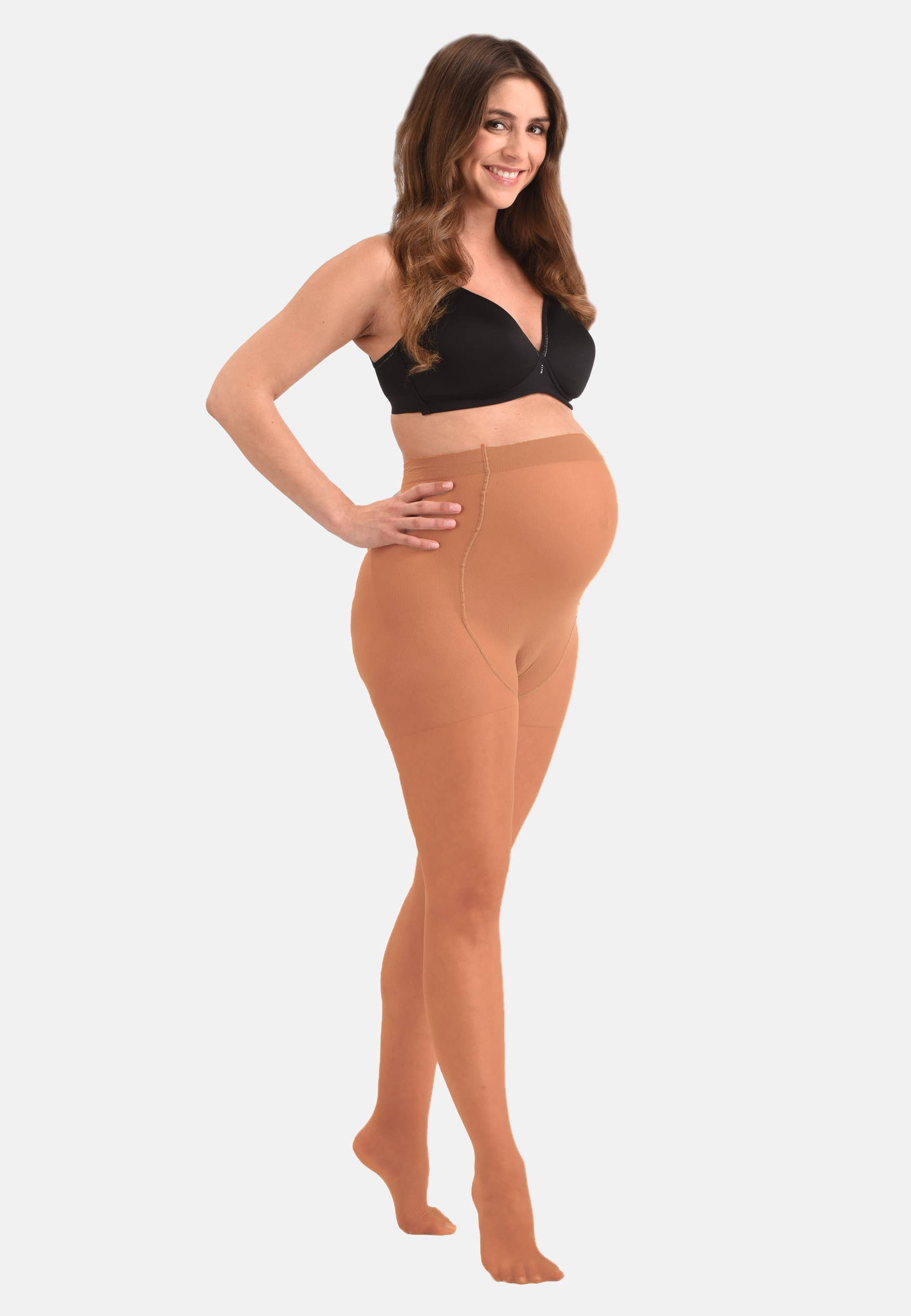 Mamsy - Wholesale Tights - Maternity - Mamsy 40den Half-Sheer Maternity Tights1