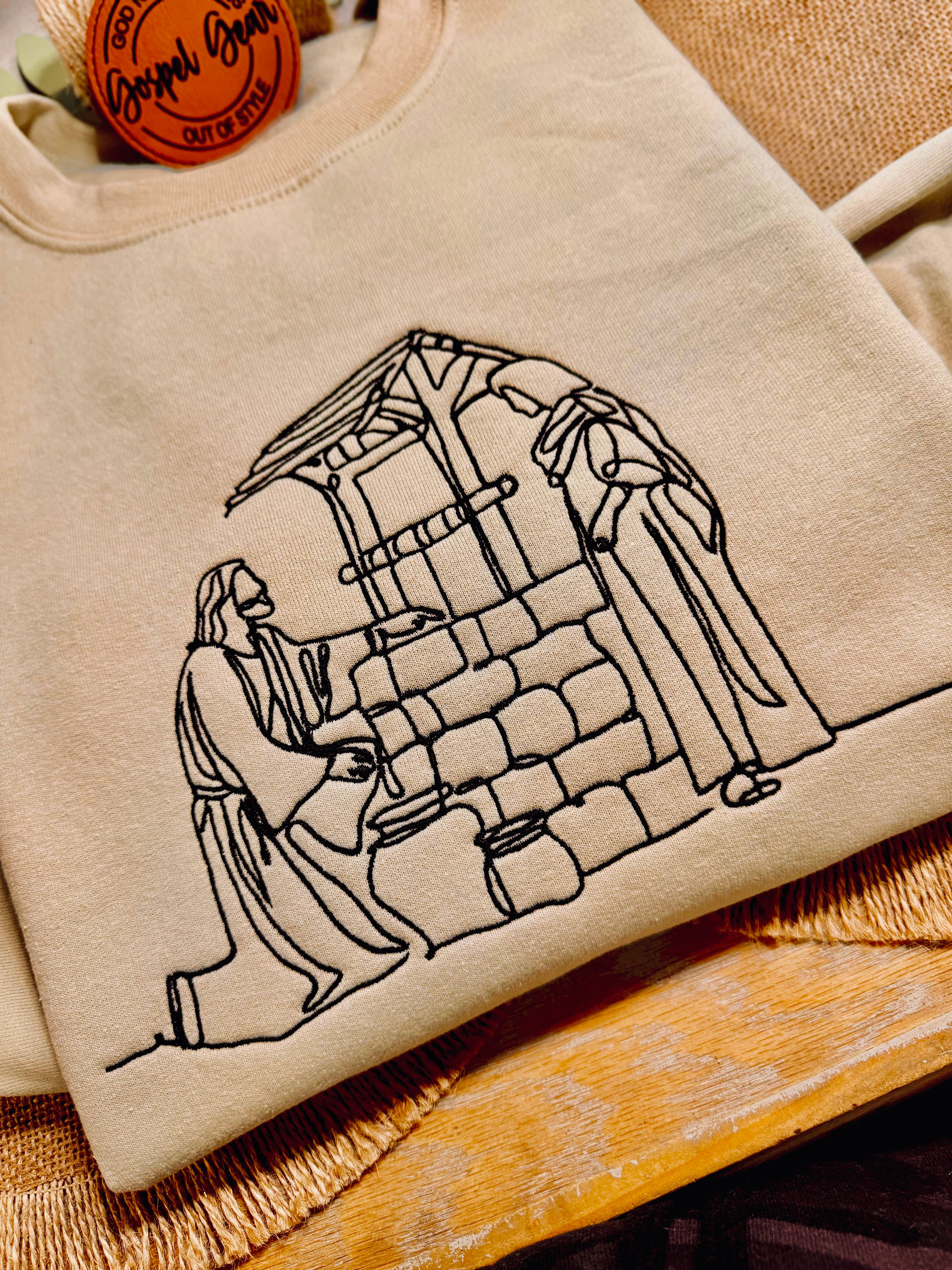 Gospel Gear Co - Wholesale T-Shirt - Unisex - The Woman At The Well Embroidered Shirt1