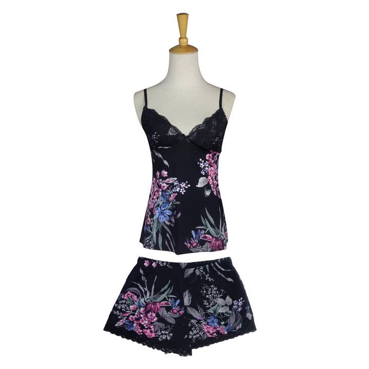 Chemise Shirt & Short Set - Sweet Jungle Floral for wholesale by Opportunities