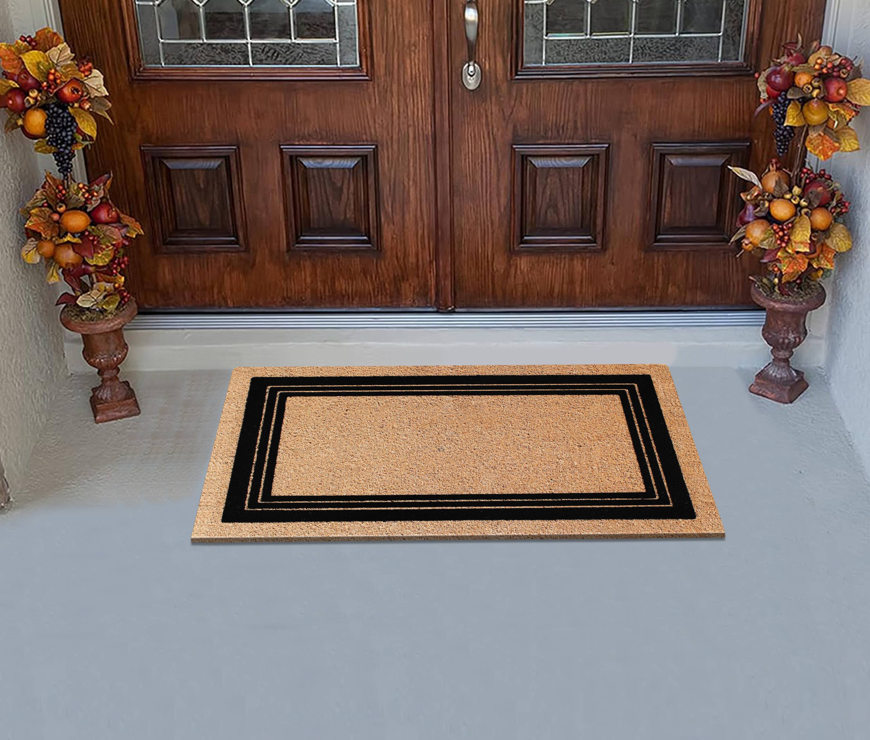 A1 home collections – Capacho por atacado – Tapetes de entrada de boas-vindas A1HC, tapetes de porta grandes duráveis11