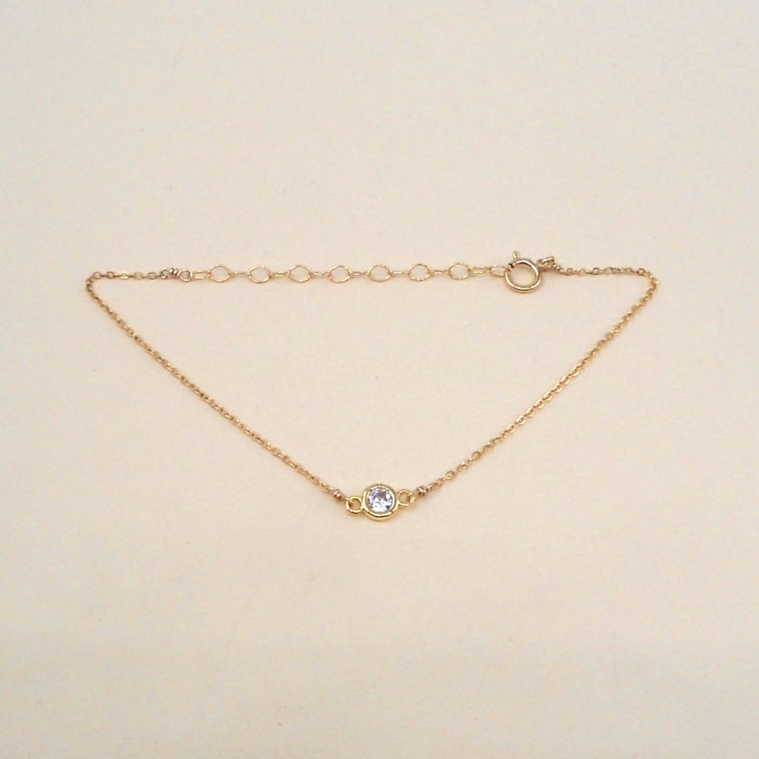 May Martin - Vendita all'ingrosso Braccialetto con ciondolo/pendente - Bracciale Petite CZ