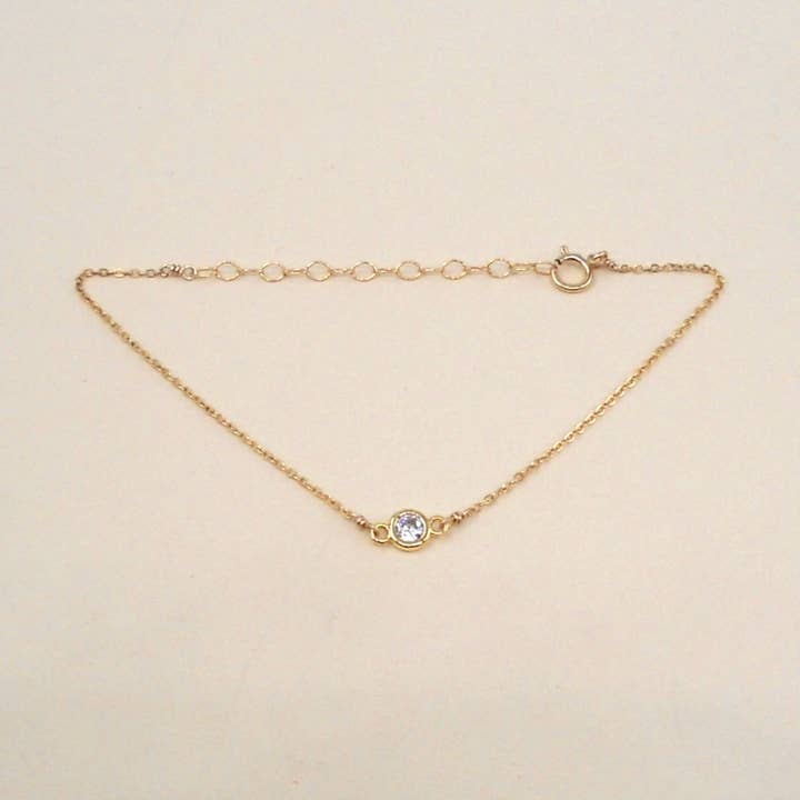 Petite CZ Bracelet for wholesale by May Martin