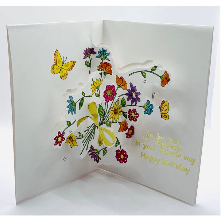 DICKENS INC. - Wholesale Birthday Card - Birthday Pop Up Card |DKN | SM | PB202