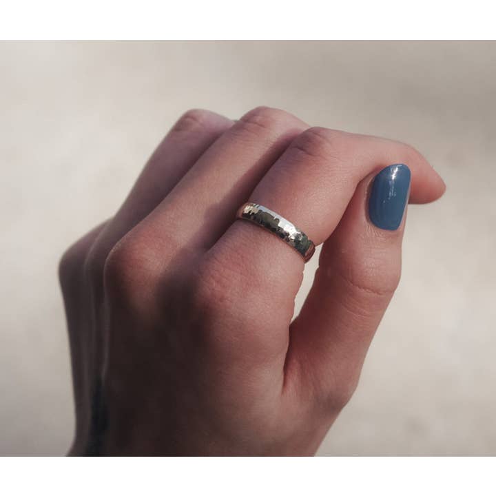 Zahav Jewelry - Wholesale Band/Stacked Ring - 10kt Solid Gold | Stacking Ring | Dainty Ring | 10k Solid Gold Ring | Fashion Rings | Trendy Ring | Ring Size 71